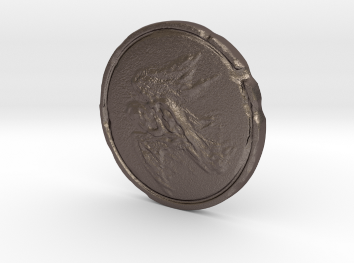 Dark Souls Rusted Coin 3d printed