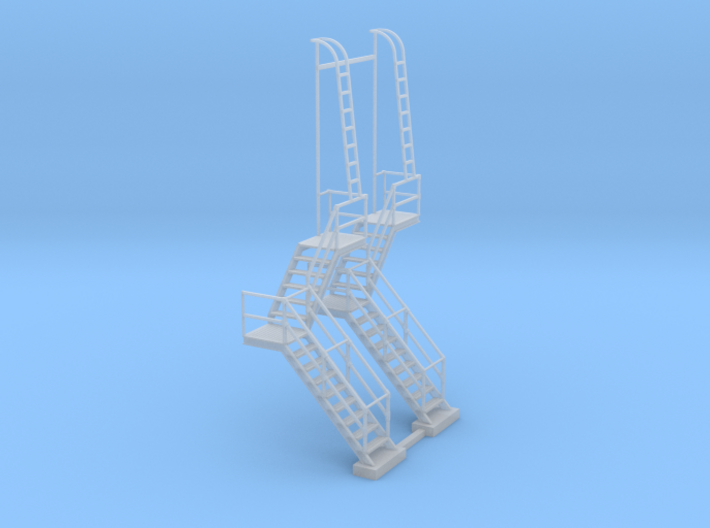 NYC - OW, HS &amp; DV Towers - Stair (2X) 3d printed