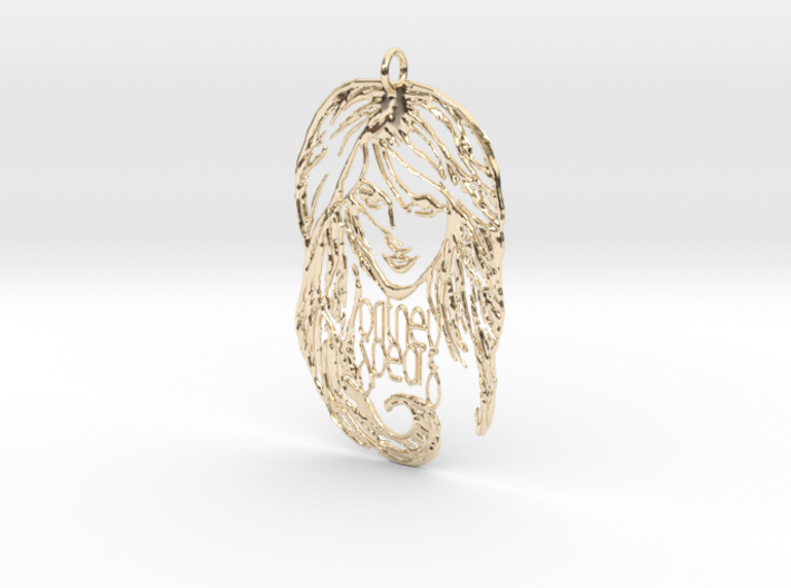 Britney Spears Pendant - Exclusive 3D Britney Spea 3d printed