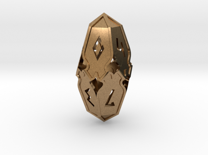 Amonkhet D10 gaming die - Large, hollow 3d printed