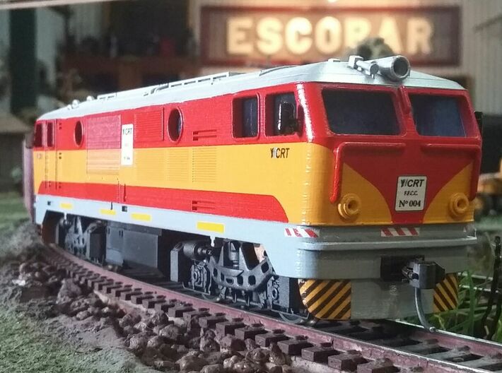 Locomotive FAUR Class 77 3d printed 