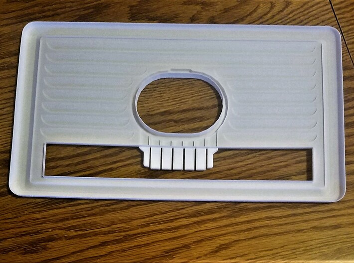 Fallout 4 radio Face Plate 3d printed 