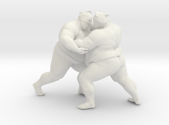 Japanese Sumo 019 3d printed