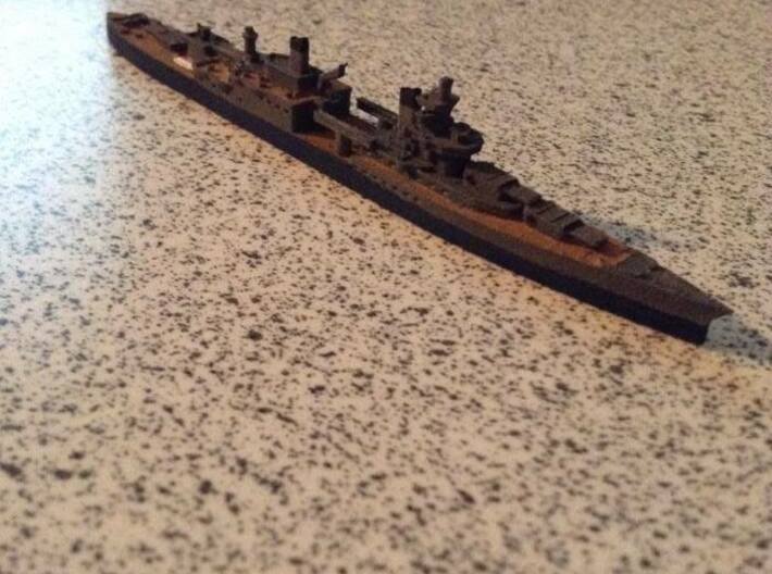 USS Indianapolis 1/1800 3d printed By Bret7073