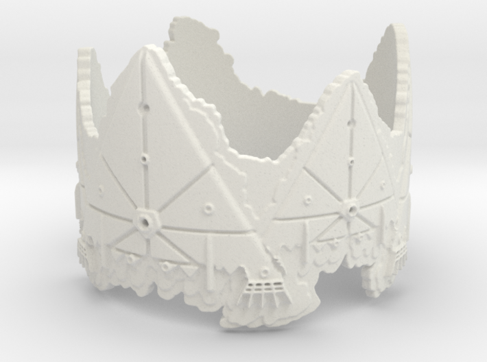 Cloud Ships 2, Ring Size 14 3d printed