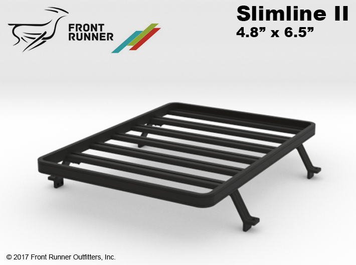 FR10025 Slimline II Bed Rack 4.8 x 6.5 3d printed