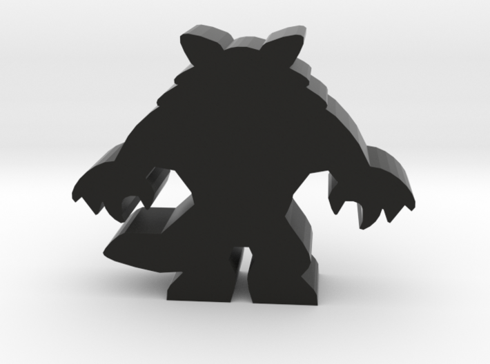 Game Piece, Werewolf Standing 3d printed
