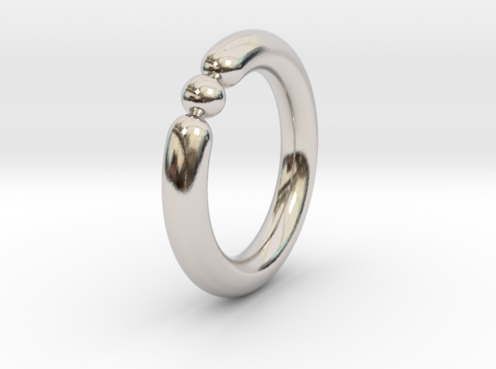 Bali Bania - Ballamond Ring 3d printed 