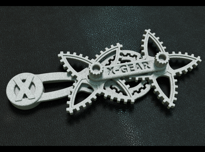 XGear Fidget Widget 3d printed X-Gear Assembly