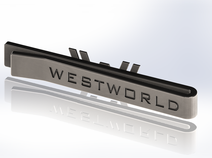 Westworld Tie Clip 3d printed 