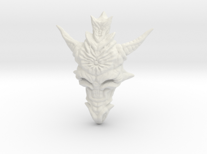Dragon Head Pendant Top 01 3d printed