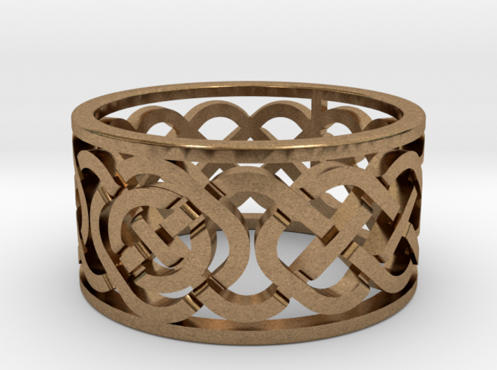 Celtic Knot Ring 3d printed