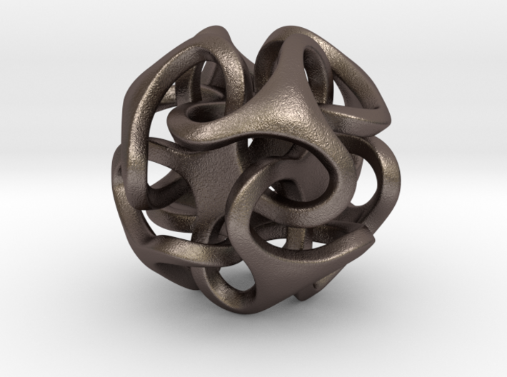 Interlocking Ball based on Octahedron 3d printed