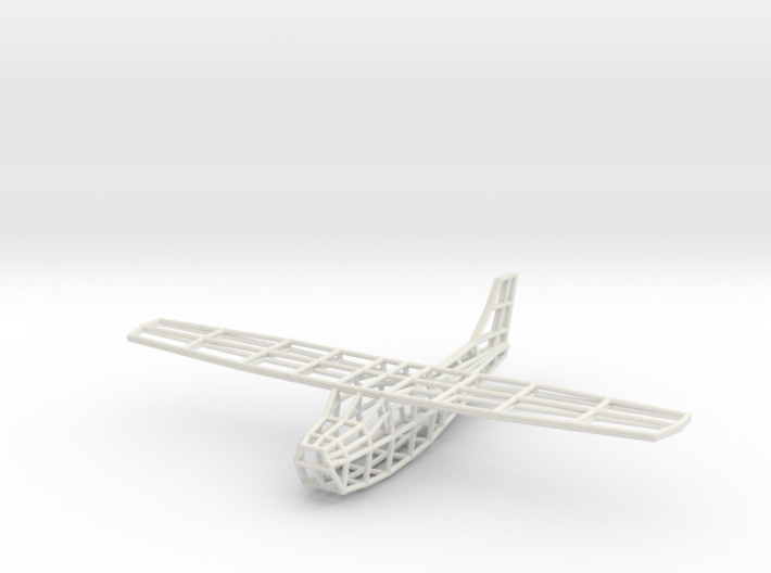Cessna Wireframe 3d printed