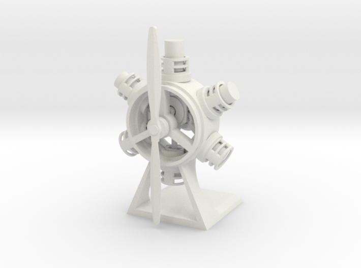 Radial Engine 3d printed