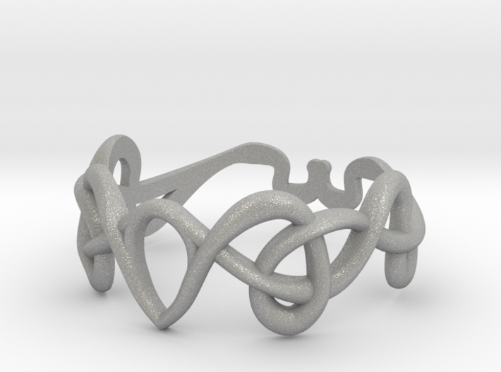 Art nouveau ring 3d printed