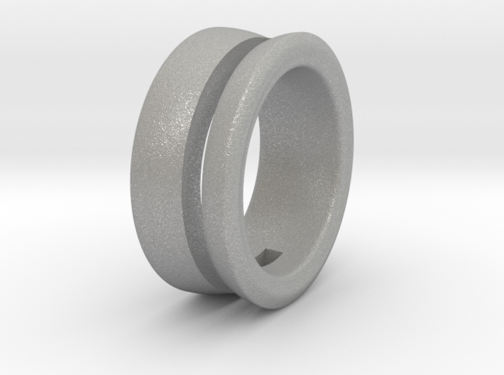 Modern+Offset Ring 3d printed