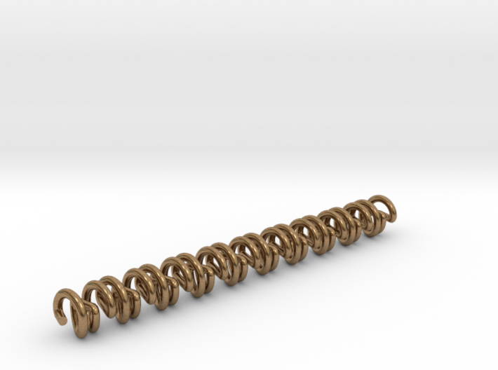 Spiral Chain Link 3d printed