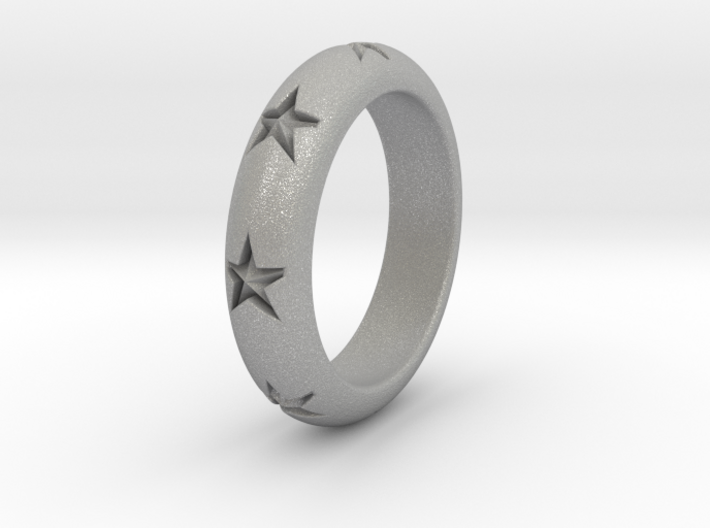 Ring Of Stars 14.5mm Size 3 0.5 3d printed