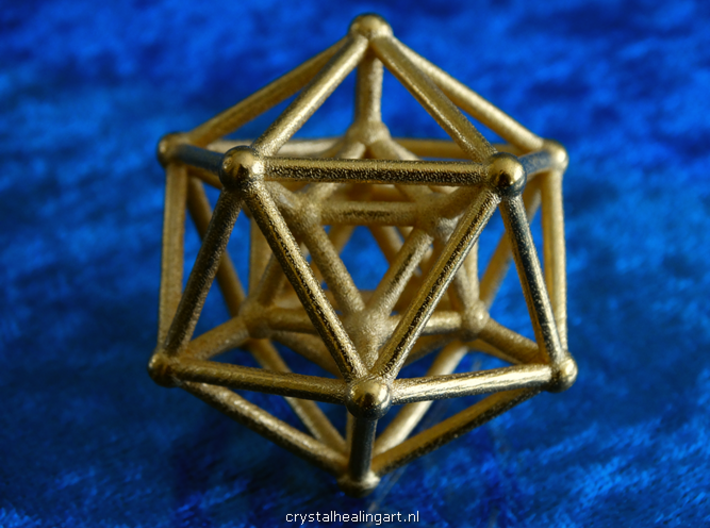 Hyper Icosahedron 3d printed