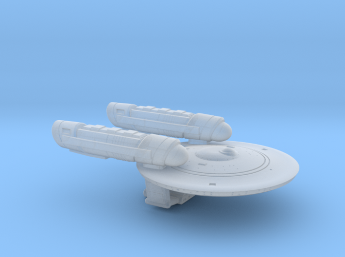 Terran Shepard Class Strike Cruiser - 1:7000 3d printed