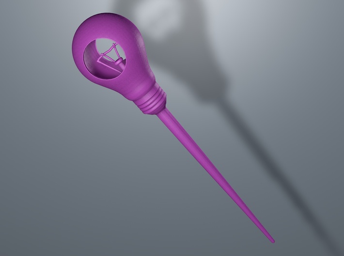 Hairpin Light Bulb - 150mm 3d printed
