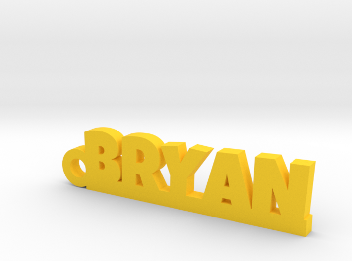 BRYAN Keychain Lucky 3d printed