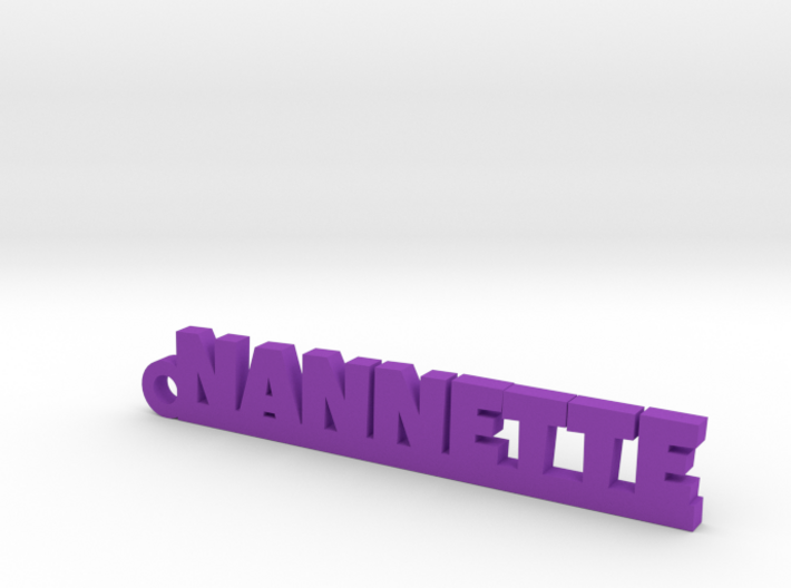 NANNETTE Keychain Lucky 3d printed
