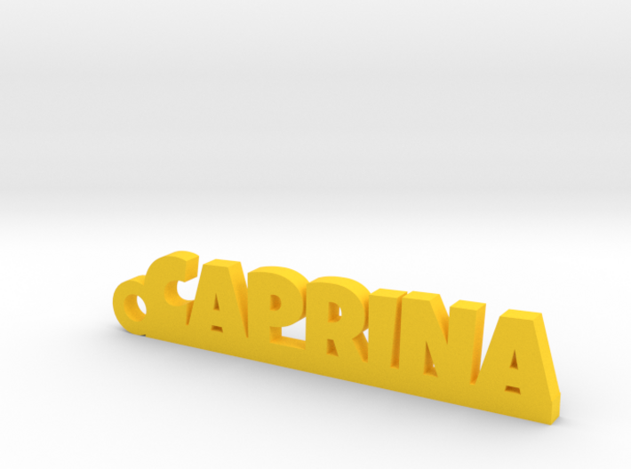 CAPRINA Keychain Lucky 3d printed