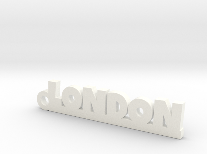 LONDON Keychain Lucky 3d printed