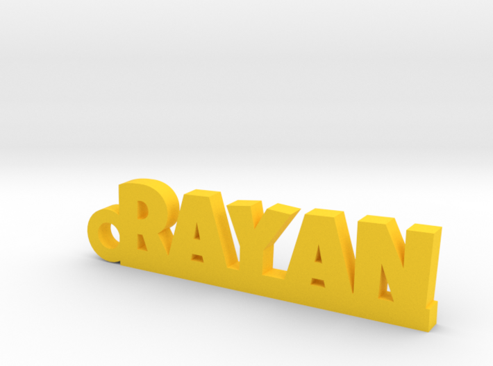 RAYAN Keychain Lucky 3d printed