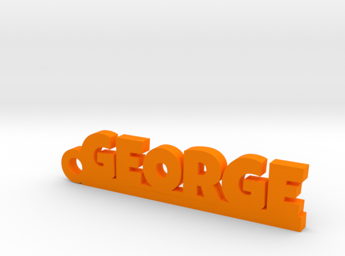 GEORGE Keychain Lucky 3d printed