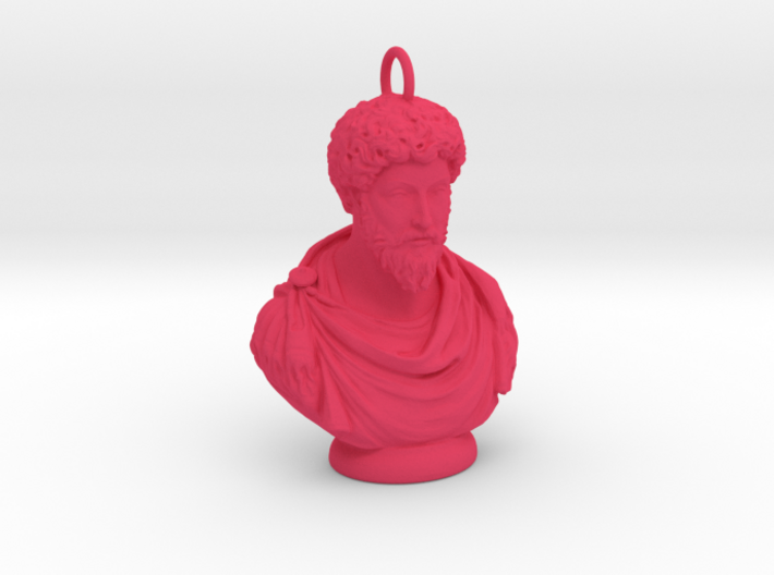 Marcus Aurelius Keychains 2 inches tall 3d printed