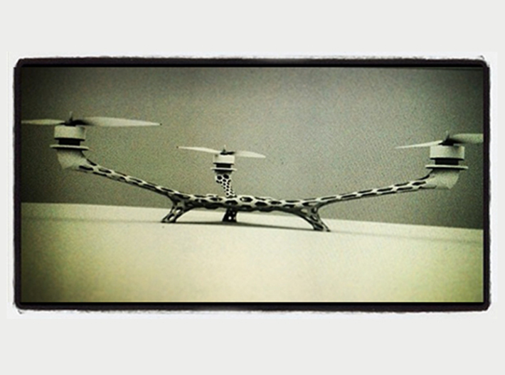 Tricopter Frame V.2 3d printed 