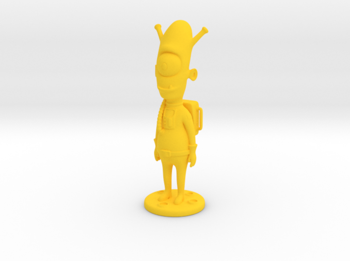 Alien toy figure 3d printed 