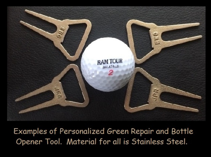 Green Repair Opener Tool 3d printed 