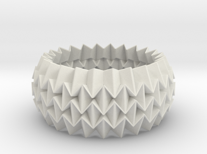 Bracelet WB - Origami Inspired Design 3d printed
