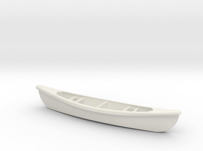 1/24 Scale 15 Ft Canoe 3d printed