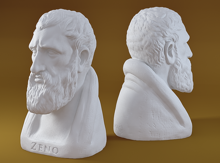 Zeno of Citium 6 inches 3d printed