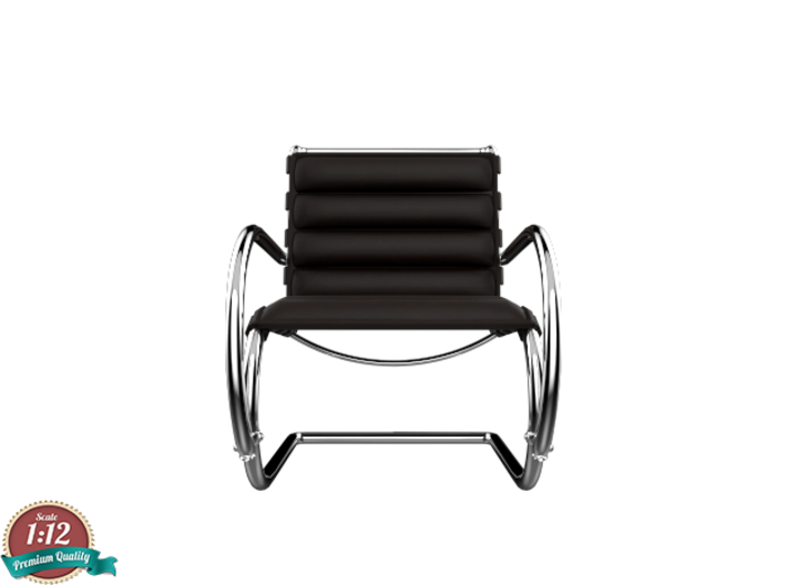 Miniature MR Lounge Chair - Ludwig Van Der Rohe 3d printed 1:12 Miniature MR Lounge Chair - Ludwig Van Der Rohe