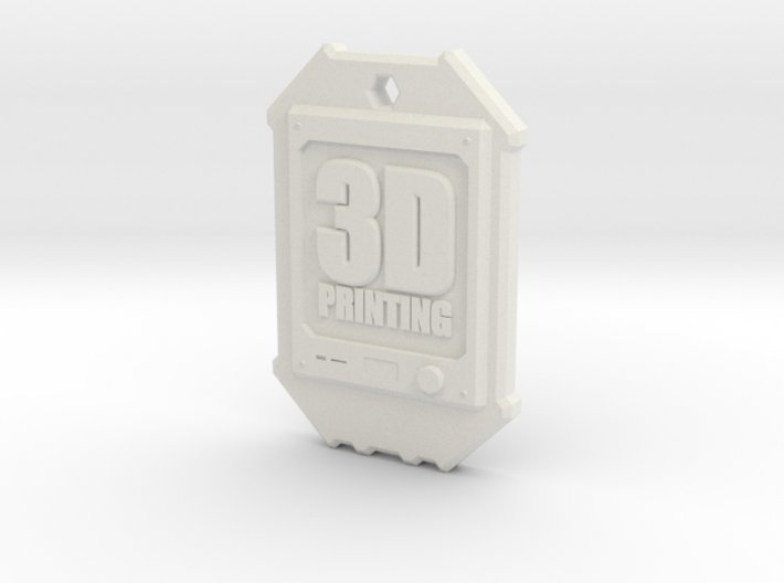 Dogtag 3D-Printing 3d printed