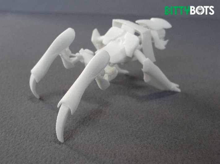 Rover BittyBot MK1 3d printed Back View