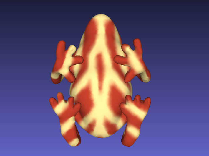 Phantasmal Poison Frog 3d printed