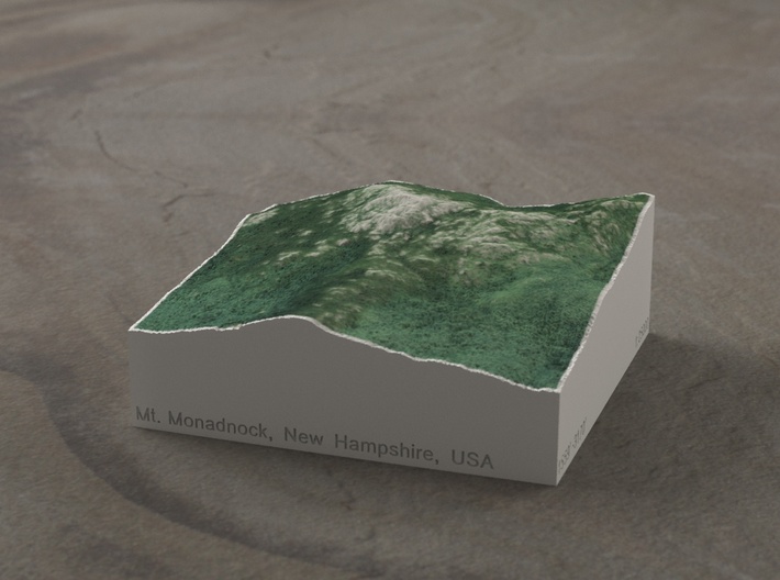 Mt. Monadnock, New Hampshire, 1:25000 Explorer 3d printed 