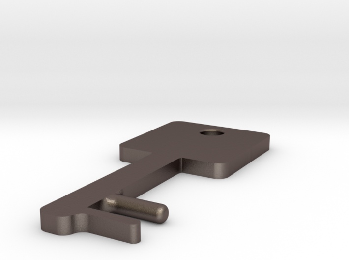 Square Key Shaped SmartPhone Stand 3d printed