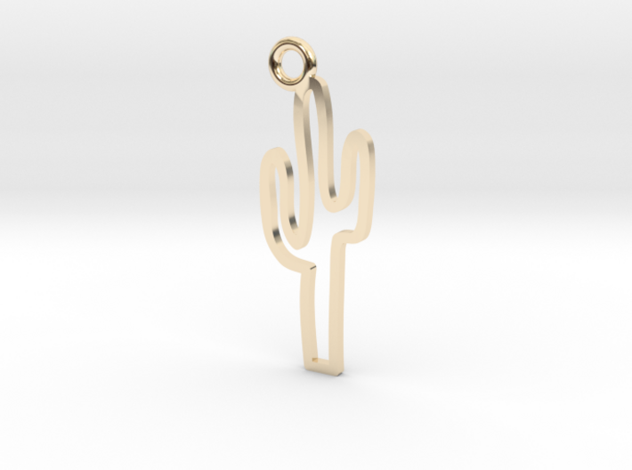 Cactus Charm! 3d printed