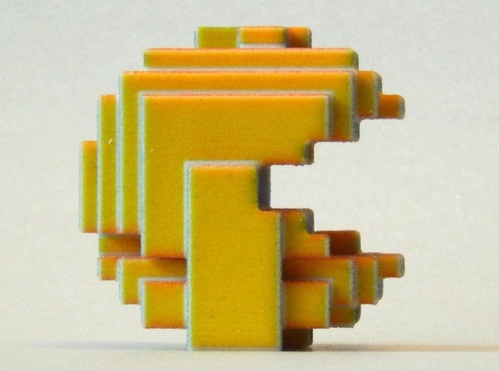 Pacman Cubed 3d printed 