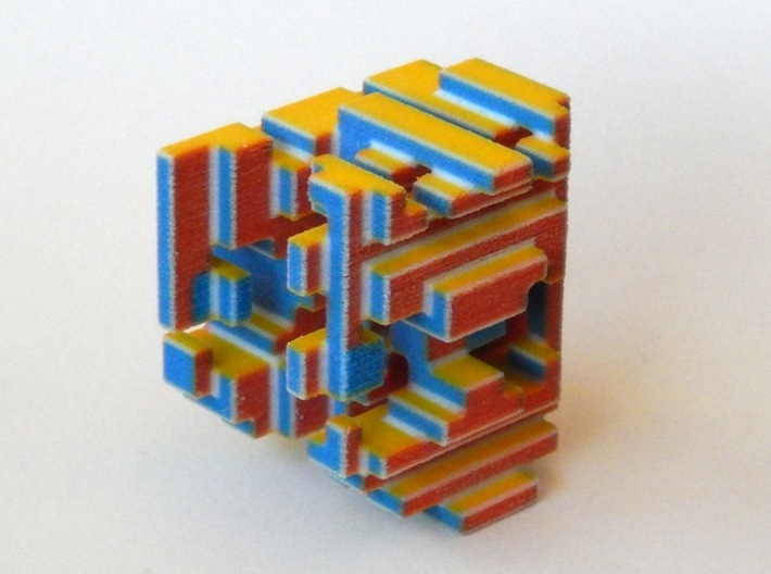 Pacman Cubed 3d printed 