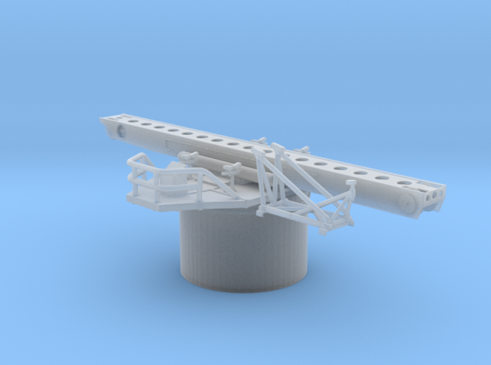 1/144 Hipper Seaplane Catapult Set 3d printed 