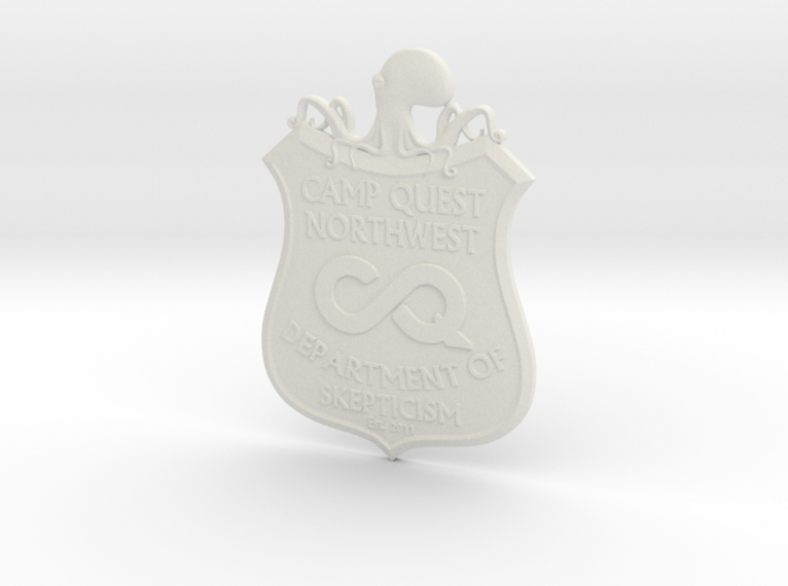 CQNW Badge 3d printed